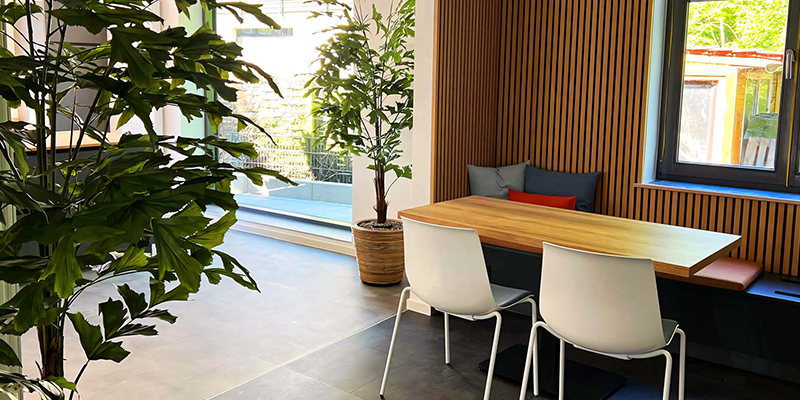 Flex Desk Arbeitsplatz